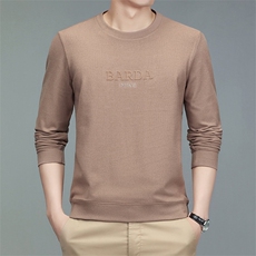 中青年男毛衣厚圆领爸爸冬装休闲保暖衣服针织打底衫ZS2133-P90，男装针织衫/毛衣，电商B212（原钱塘6029）
