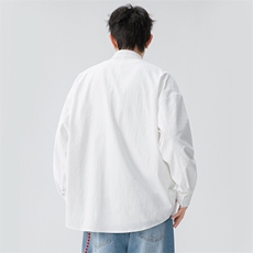 新款休闲立领衬衫，男装衬衫，星座1106-2（原1111B）
