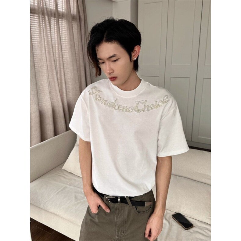 原版定制刺绣纯棉短袖ZX0275-特批35,男装T恤,星座313A(原308A-2)