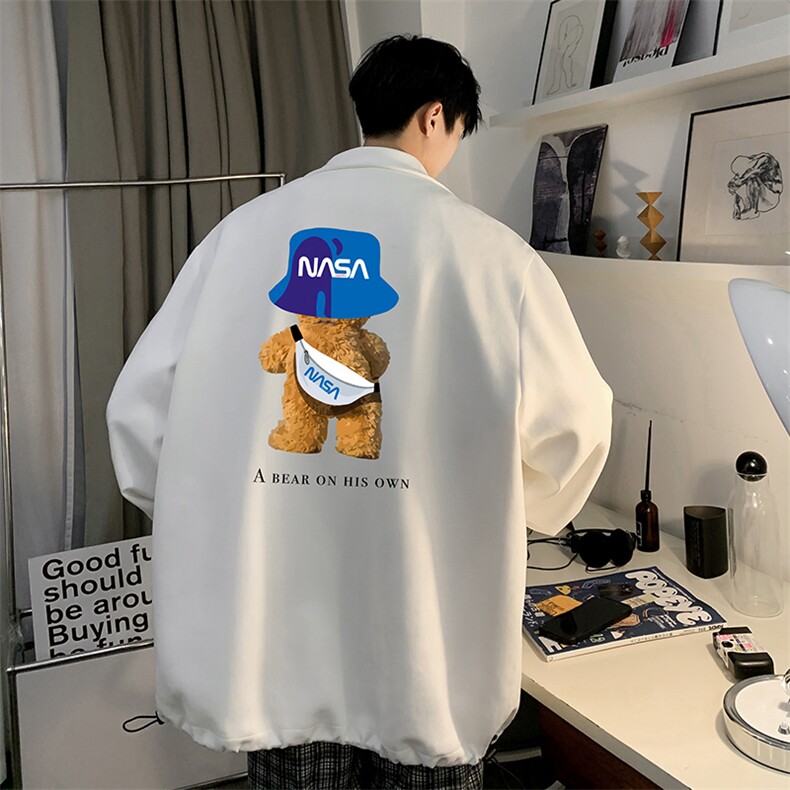 麂皮绒夹克男大码立领褂子外套JK85288-P68,男装夹克,电商A040
