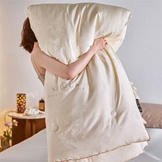 新款轻奢提花大豆滋养被被子被芯，被套/被芯，一起卖家纺