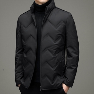 冬季男士时尚休闲牛奶丝帽可拆卸羽绒服外套YYYR15-P286图片