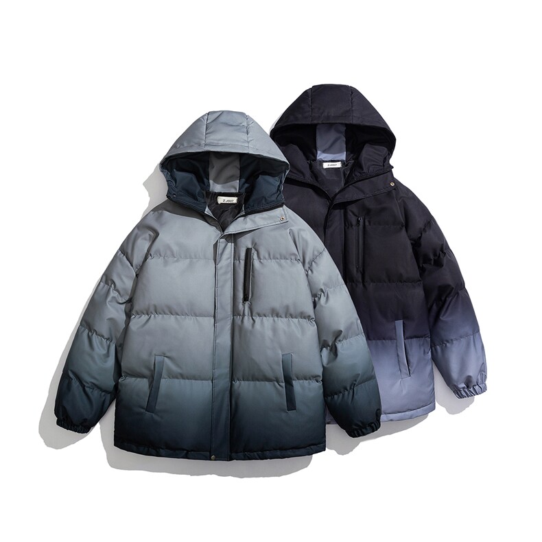 1防水渐变色冲锋衣大码M-5XL棉衣男聚酯纤维MY77095P120控168，男装夹克，星座226-2