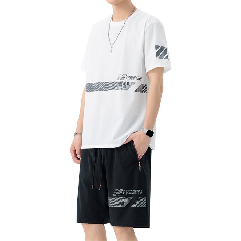 35201-P53大码大码男士圆领休闲运动套装男,男装休闲套装,星座209