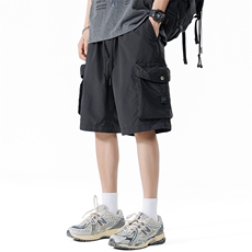 夏季重磅工装冰凉速干五分短裤潮流休闲裤A436-5259-P4568，男装牛仔裤，电商A436