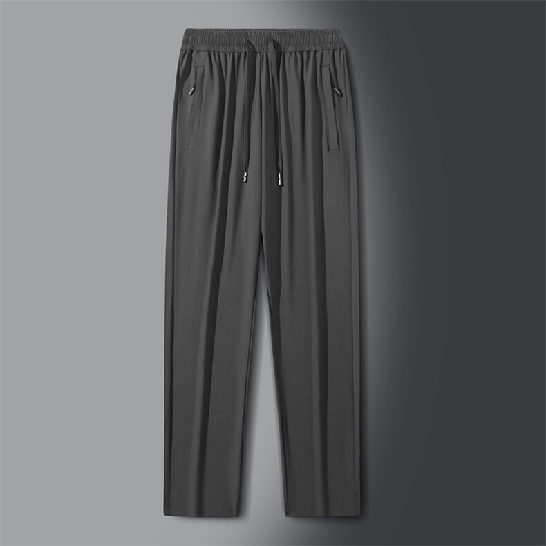2025春季新款宽松休闲简约男士速干裤，男装休闲裤，宏恒