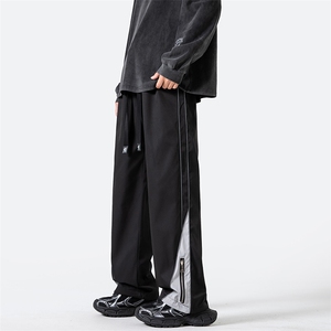K8817 P50 光影墙 2024春夏季新款字母抽绳男款美式牛津布冲锋裤图片