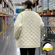 冬上新学生加绒加厚羽绒服中性风时尚翻领棉衣外套男女8341-P155，男装羽绒服，电商A441-1