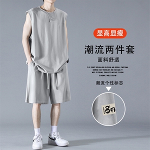 潮流两件套时尚百搭亲肤休闲夏季舒适套装 TZ85-特批68109图片