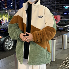 冬季加绒加厚棉服羊羔绒开衫百搭青少年外套男MY105P105控价138，男装棉衣，电商A086