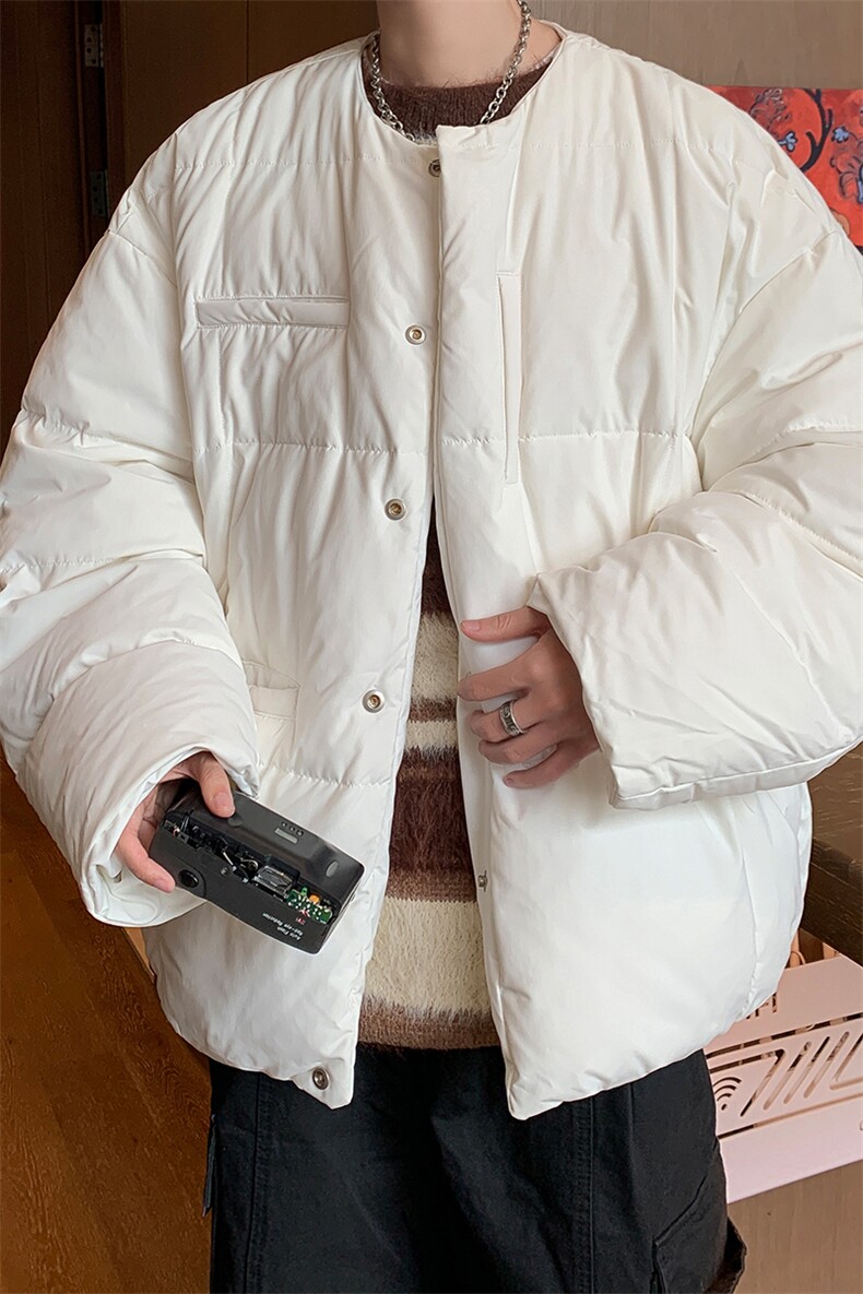 8XL-M90白鸭绒！超厚短外套羽绒服男面包服棉衣YRFC06P220控258,男装棉衣,电商D206-1