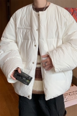 8XL-M90白鸭绒！超厚短外套羽绒服男面包服棉衣YRFC06P220控258，男装棉衣，电商D206-1
