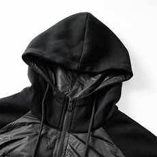 冬季套头连帽袋鼠袋领轻薄保暖羽绒服90白鸭绒XZ309Y95732P105，男装羽绒服，星座309（原A406）