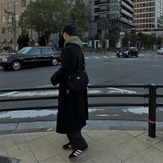 冬季韩版男士毛呢大衣美式中长款风衣夹克外套1212-P135大货已备，男装夹克，星座1004-3