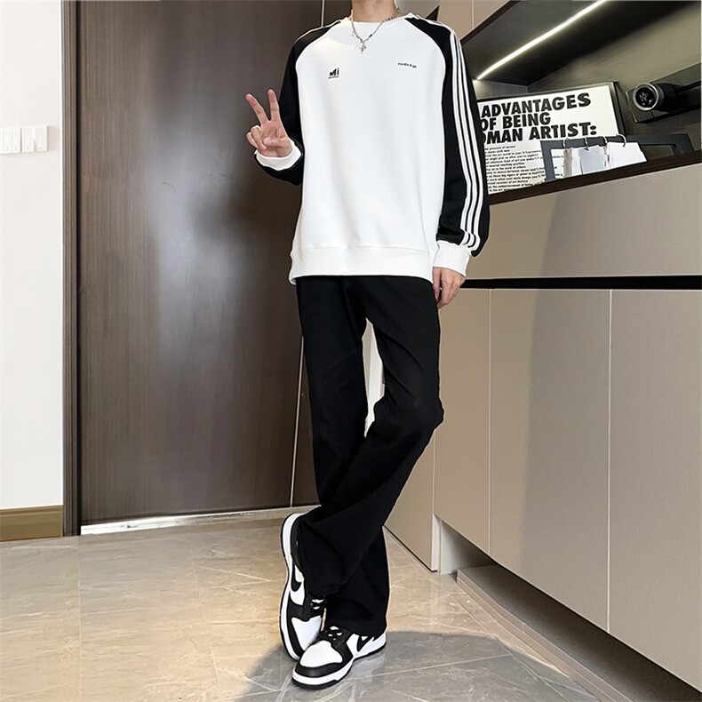 主推货足渐变修身大码直筒微喇毛边牛仔裤K860-K861-K866-P50,男装牛仔裤,星座205