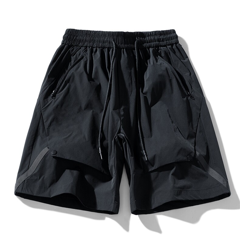 夏季高品工装短款男纯色宽松大码潮牌五分裤DSA157-1-D609-特P40图片
