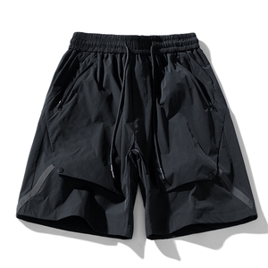 夏季高品工装短款男纯色宽松大码潮牌五分裤DSA157-1-D609-特P40图片
