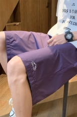 ！2025夏季新款男士激光冲孔短裤透气清爽五分裤DK256特P25，男装休闲裤，电商B220