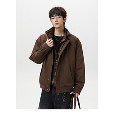 网络图现货美式潮牌格纹拼接假两件加绒保暖棉服JHY6108-P89，男装棉衣，星座715-7