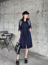 （现货）连衣裙，女装连衣裙，伊娜蕾尔