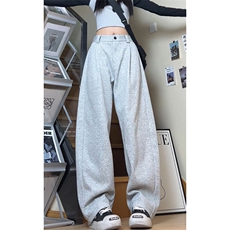 弯刀版型卫裤休闲裤男潮流大码运动裤西裤K8577-P40【特价】，男装休闲裤，电商A007