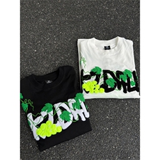 葡萄网球毛巾绣短袖T恤男女刺绣宽松上衣A470-印花-P25刺绣-P35，男装T恤，星座1505