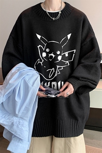半高领毛衣男士大码针织衫男毛线衣男 M18078-P45 加绒款-P65图片