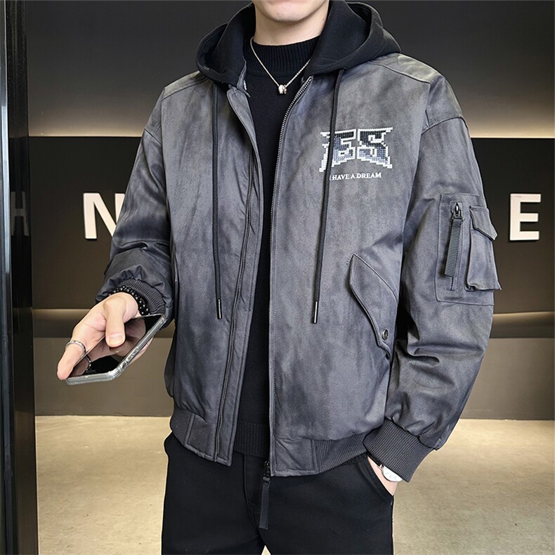 潮牌数据款男士羽绒服标50可拆卸帽保暖上衣B317/8818/P245,男装羽绒服,电商B317