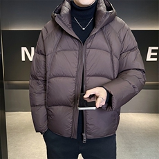 带报告标50白鸭绒高充绒量泡芙男装羽绒服C317-Y8856-P295，男装羽绒服，电商C317