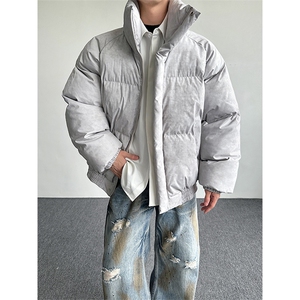 扎染棉衣cleanfit高级感美式棉服复古保暖外套5D3062-TP60不