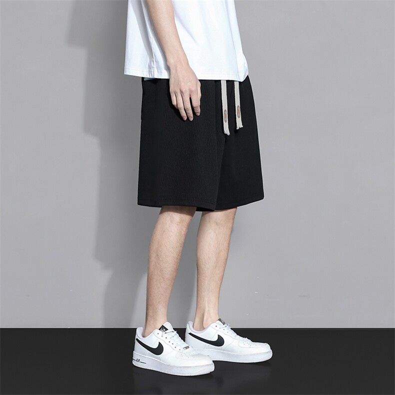 抖音直播款清凉冰丝裤百搭宽松潮牌五分裤子男HX1046TP30控价48,男装休闲裤,电商A102