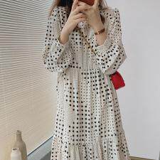 （现货）秋季新款，韩系连衣裙，女装连衣裙，忻美