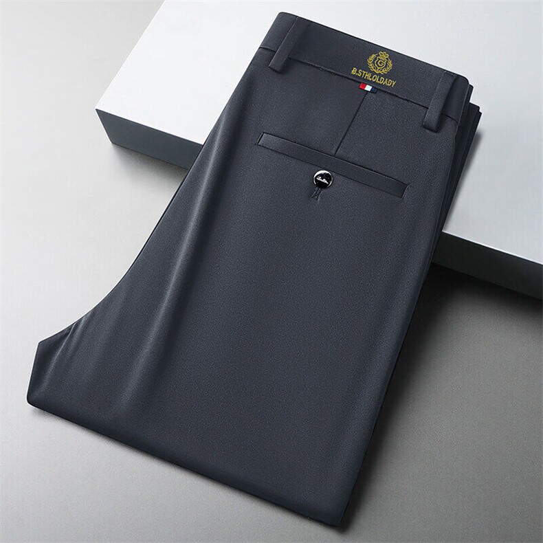 全渠道四季大量现货休闲长裤商务西裤宽松直筒休闲裤507-P24，男装西裤，星座1706