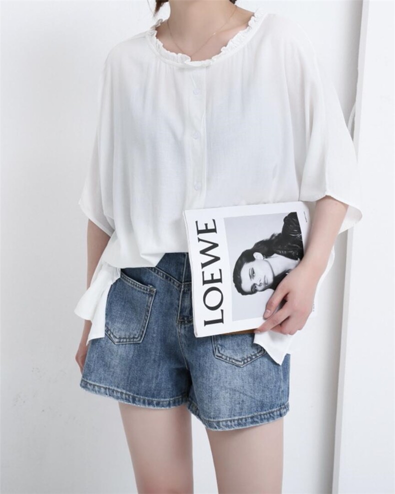 天丝面料衬衣，女装，E·呀