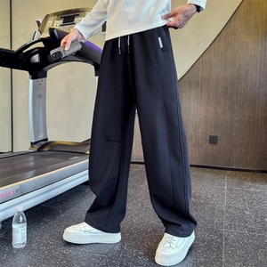 B340 K231 P58 88 店主风小伙风痞帅潮牌设计感弯刀裤图片