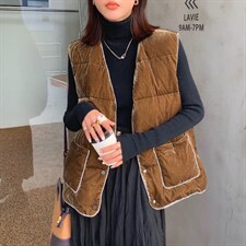 马甲现货33092，女装马甲，DTU(6F)