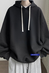 连帽卫衣男大码运动服帽衫外套WY2202-P35 加绒款-P40图片