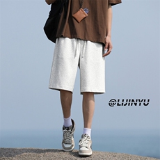 美式休闲夏季短裤潮牌宽松五分裤舒适运动裤XD1730-特批-27控48，男装牛仔裤，星座718