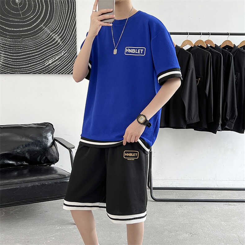 TZ01加色克莱因蓝TZ01-P45,男装休闲套装,电商A161-2