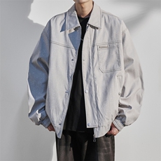 JK8867-P78L-9XL2025秋冬新款大码翻领夹克外套控138，男装夹克，星座109