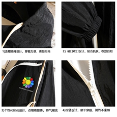 FS63101-P55薄款防晒衣男透气防紫外线钓鱼外套冰丝防晒服，男装夹克，电商A040A
