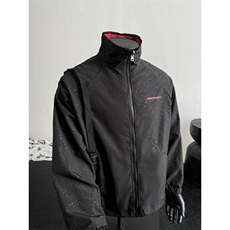 两面穿夹克拉链外套B8893P75，男装夹克，星座1116-2