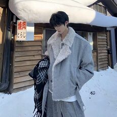 AA2039P108毛内胆派克棉服男女座山雕夹克，男装夹克，电商B323A
