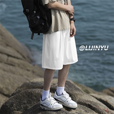 挺括休闲透气短裤夏季五分冰丝裤清爽超薄宽松DK516特批15控39，男装牛仔裤，星座718-1
