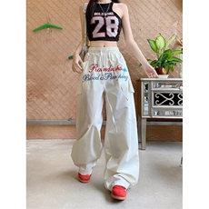 AK2146-P45新款宽松韩版潮流百搭休闲阔腿裤，女装休闲裤，星座617A-2