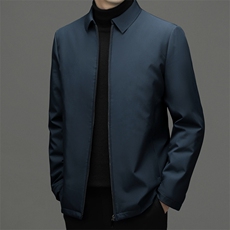 CSYR98988钱塘2020-2冬季厚款商务休闲翻领中年男士羽绒服P205，男装羽绒服，钱塘207-2