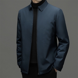 CSYR98988钱塘2020-2冬季厚款商务休闲翻领中年男士羽绒服P205图片