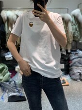 新款韩版潮流卡通虎头可爱印花圆领短袖T恤，女装T恤，L·H·X