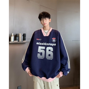 秋季新款外套男V领卫衣 Y2801 P48图片