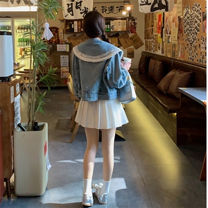2025秋季短款牛仔外套RF2C290-6825#-P150-235图片